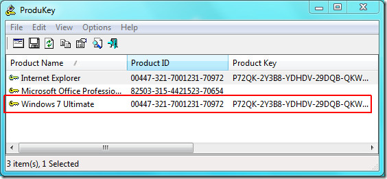 Windows Vista Ultimate 6.0 serial key or number