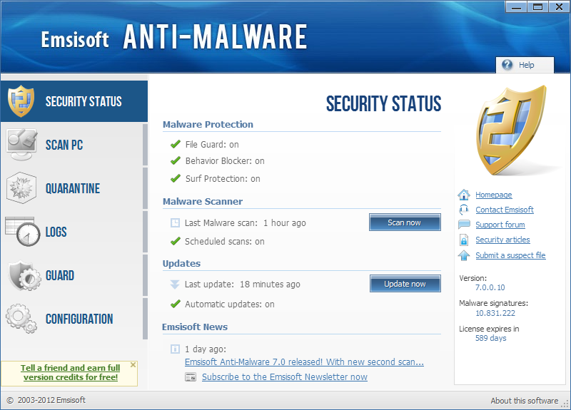 Emsisoft Anti Malware License Key