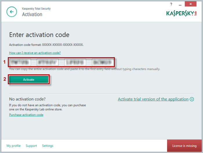 Code D Activation Kaspersky Gratuit