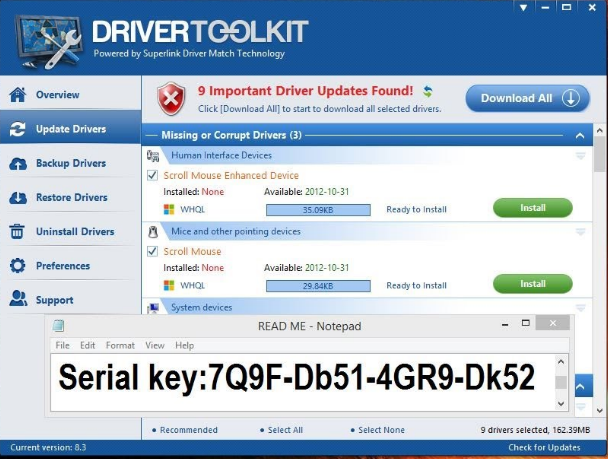 download crack driver toolkit 8.4.0.0