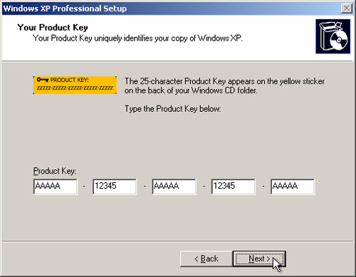 Microsoft Windows XP Pro. Sp2 serial key or number