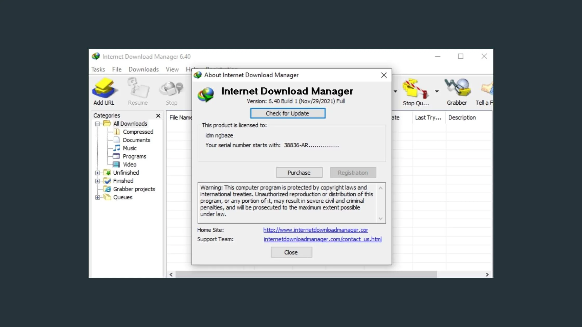 IDM 7.1 Registration Key Full Patch Download With Crack