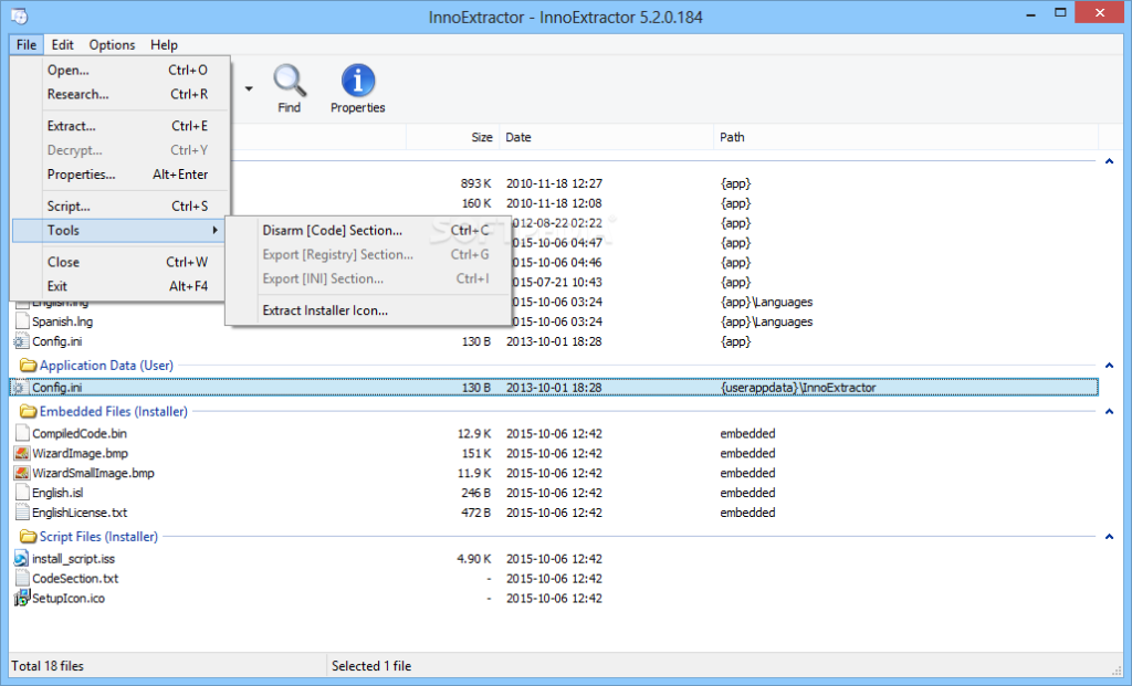 InnoExtractor Plus 7.0.1.509 download the new version