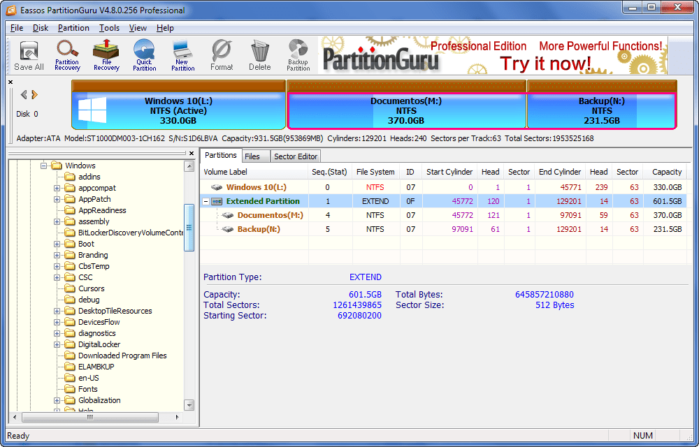 Eassos PartitionGuru 5.4.2 Crack With Registration Key 2022