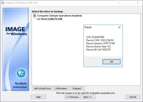 Drive Image Backup and Restore Suite 3.62 Serial Key With Crack