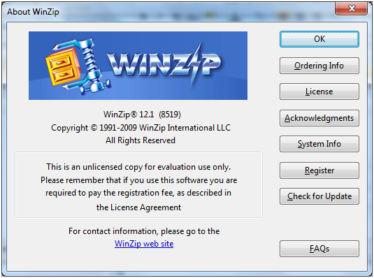 winzip with serial key free download