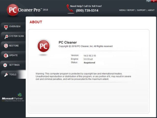 instaling PC Cleaner Pro 9.3.0.4
