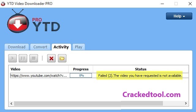 YTD Video Downloader Pro 11.21.1 Crack With License Number 2024